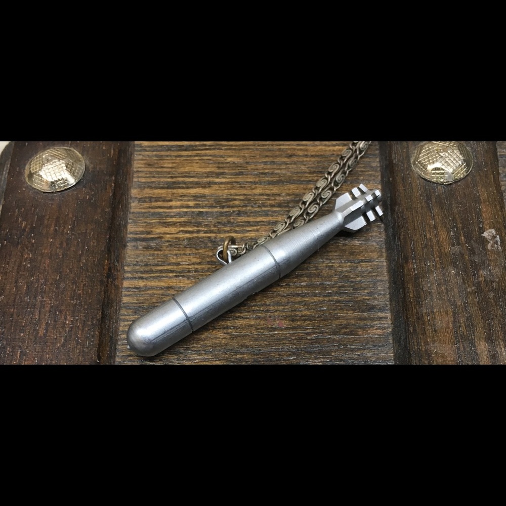 Necklace charm- Vintage WWII US TORPEDO